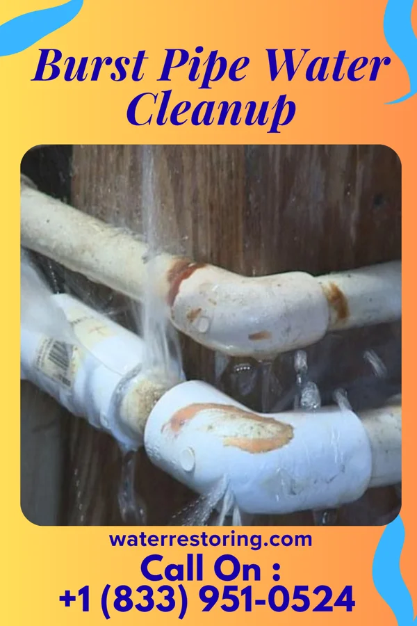 Burst Pipe Water Cleanup in Rutherford College, NC